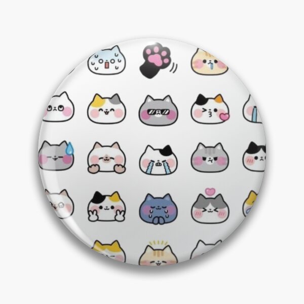 Item preview, Cute Cat Faces Collection – Funny and Playful Cat Expressions designed and sold by FashionDollQtr.