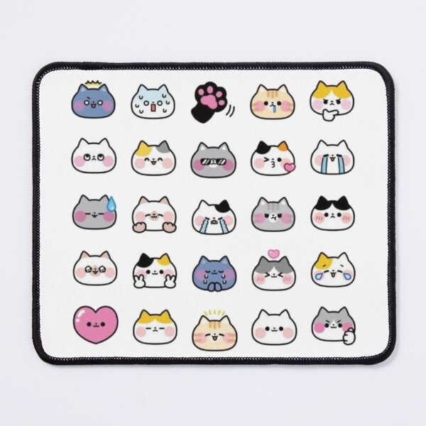 Item preview, Cute Cat Faces Collection – Funny and Playful Cat Expressions designed and sold by FashionDollQtr.