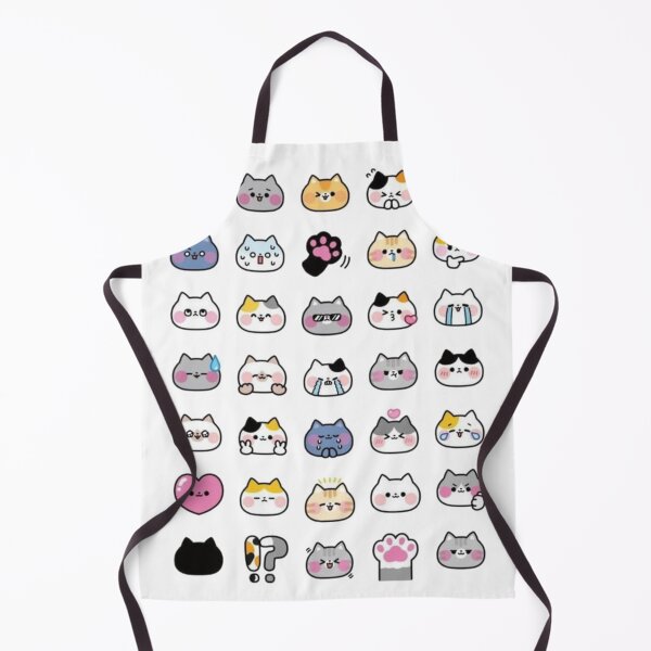 Item preview, Cute Cat Faces Collection – Funny and Playful Cat Expressions designed and sold by FashionDollQtr.