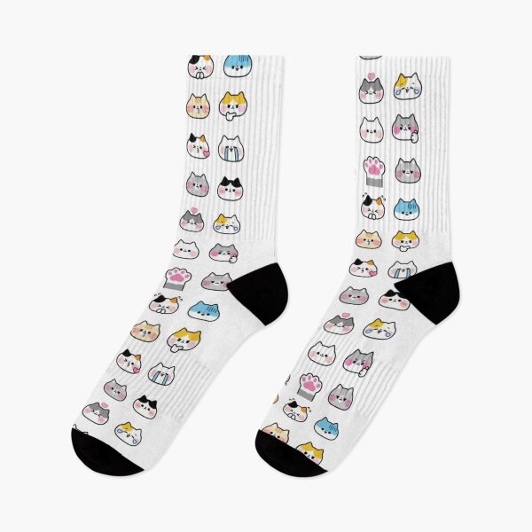 Item preview, Cute Cat Faces Collection – Funny and Playful Cat Expressions designed and sold by FashionDollQtr.
