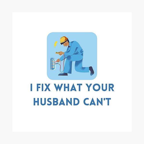 Item preview, I Fix What Your Husband Can't designed and sold by jpubdesigns.