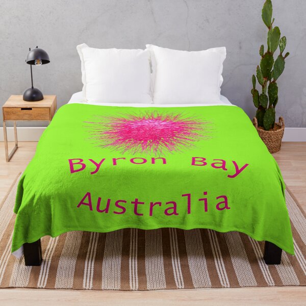 Item preview, Byron Bay Australia PINK POM POM FLOWER-CALLIANDRA HAEMATOCEPHALA designed and sold by Andykinoz.