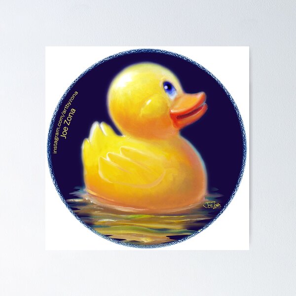 Item preview, Rubber Ducky by Night designed and sold by artbyzona.