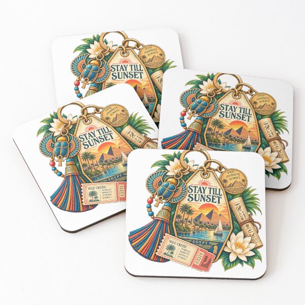 Item preview, Stay Till Sunset – Vintage Egypt Nile Travel designed and sold by Ghostwave Atelier.