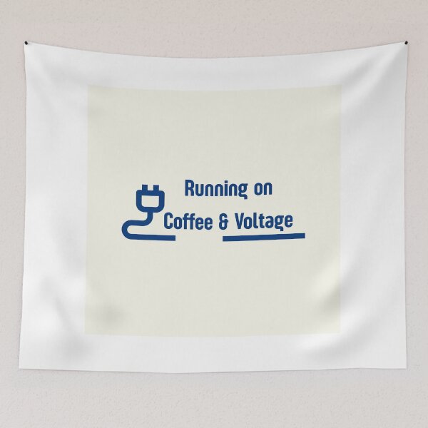 Item preview, Running on Coffee & Voltage designed and sold by jpubdesigns.