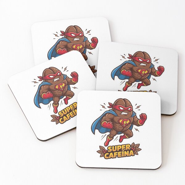 Item preview, Super Caffeine, the morning superhero designed and sold by dehosteleria.
