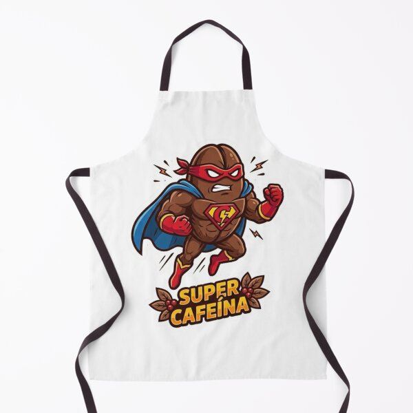 Item preview, Super Caffeine, the morning superhero designed and sold by dehosteleria.