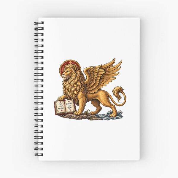Item preview, Winged Lion of Saint Mark — Venetian Heraldry designed and sold by Larkfound Studio.