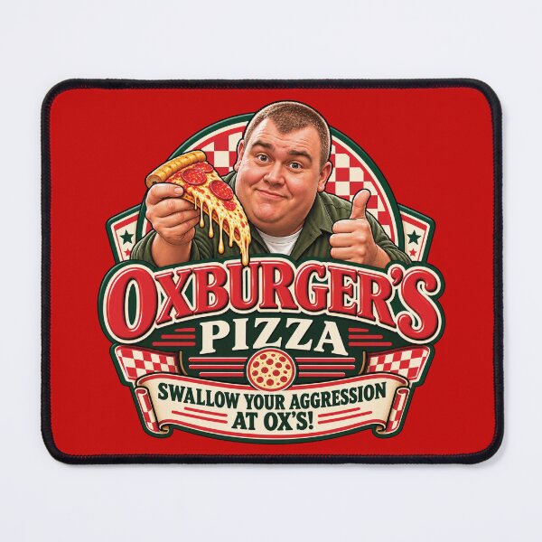 Item preview, Oxburger's Pizza designed and sold by PresentTees.