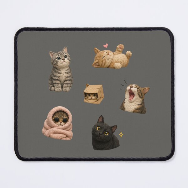 Item preview, Funny Cat Sticker Pack – Cute & Hilarious Cats, Meme Cat Stickers, Kawaii Feline Pack designed and sold by StickerJas.
