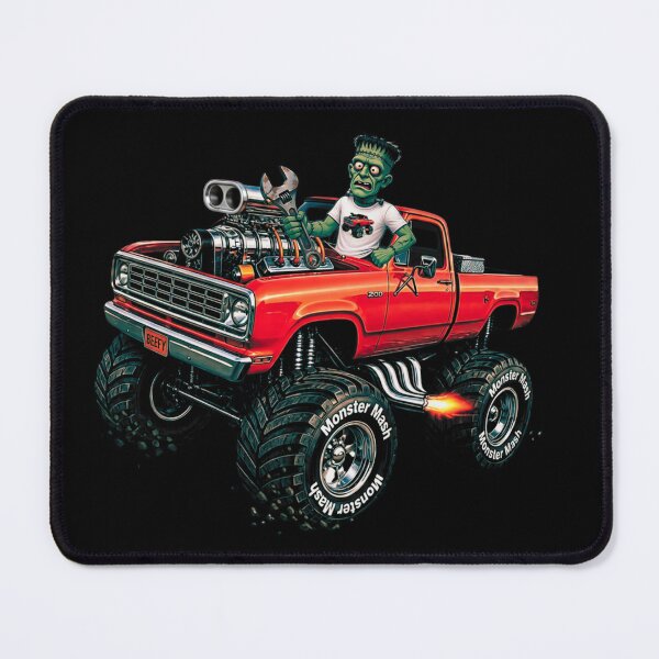 Item preview, Monster Mechanic Frank – Beefy Monster Truck Mayhem designed and sold by Classic Chaos Creations.