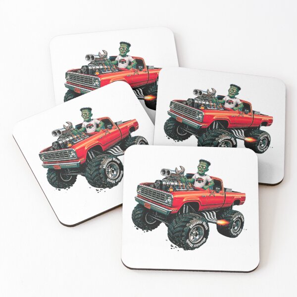 Item preview, Monster Mechanic Frank – Beefy Monster Truck Mayhem designed and sold by Classic Chaos Creations.