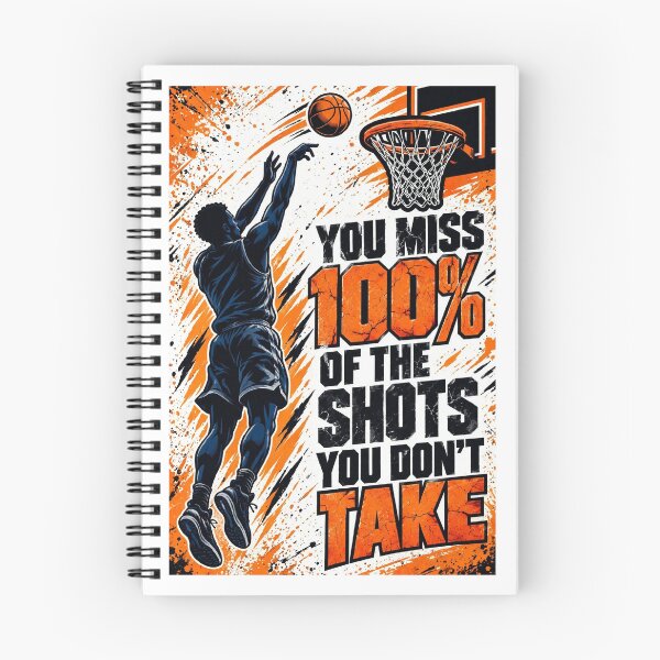 Item preview, You Miss 100% (Player Edition) - Basketball Motivational Art designed and sold by GameTime-Gear.