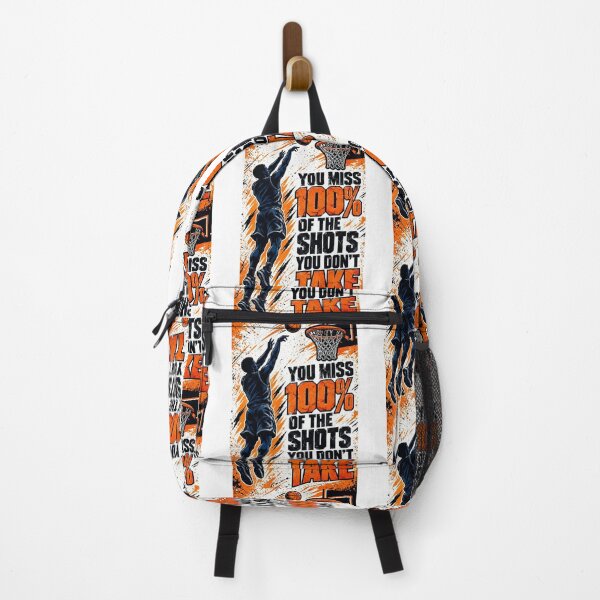 Item preview, You Miss 100% (Player Edition) - Basketball Motivational Art designed and sold by GameTime-Gear.