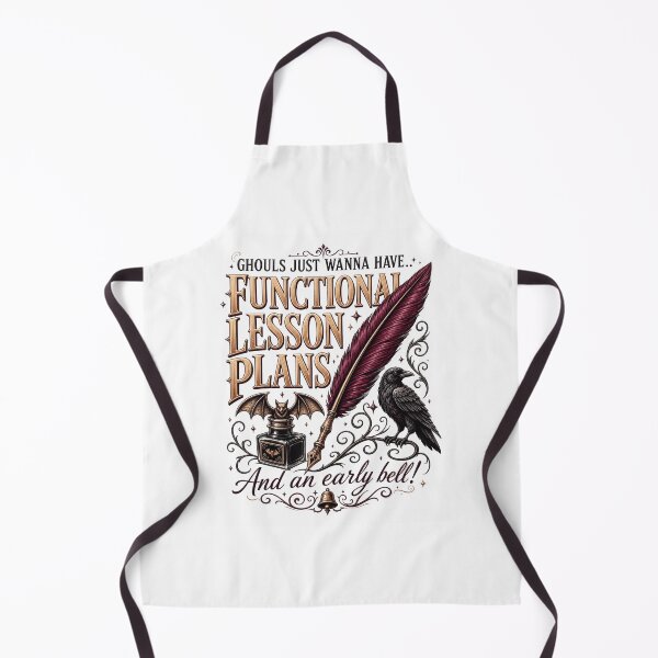 Item preview, Funny Halloween Teacher Gift Raven and Quill Graphic designed and sold by artscreat.
