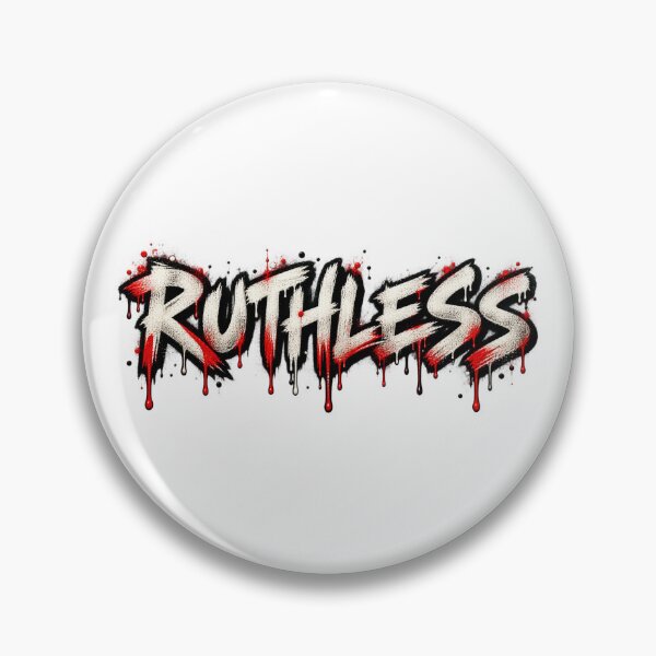 Item preview, Ruthless Distressed Streetwear Text designed and sold by Inkworksbyshery.