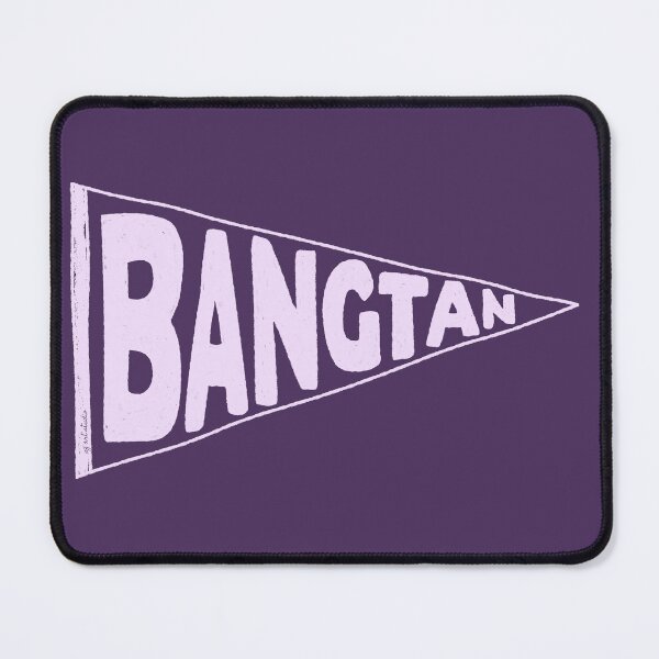 Item preview, BANGTAN pennant designed and sold by SZ Art Studio.