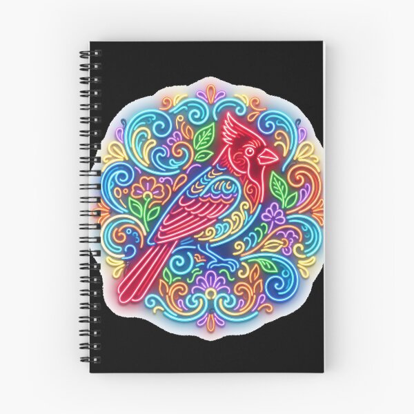 Item preview, Filleted Neon Cardinal – Luminous Song designed and sold by Esencia Argentina.