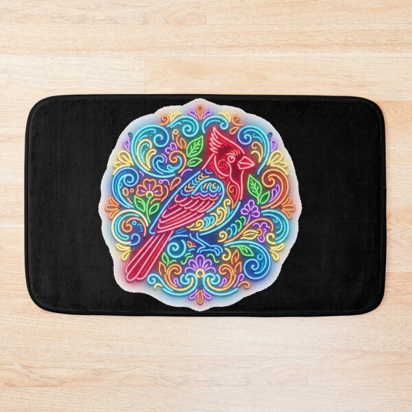Item preview, Filleted Neon Cardinal – Luminous Song designed and sold by Esencia Argentina.