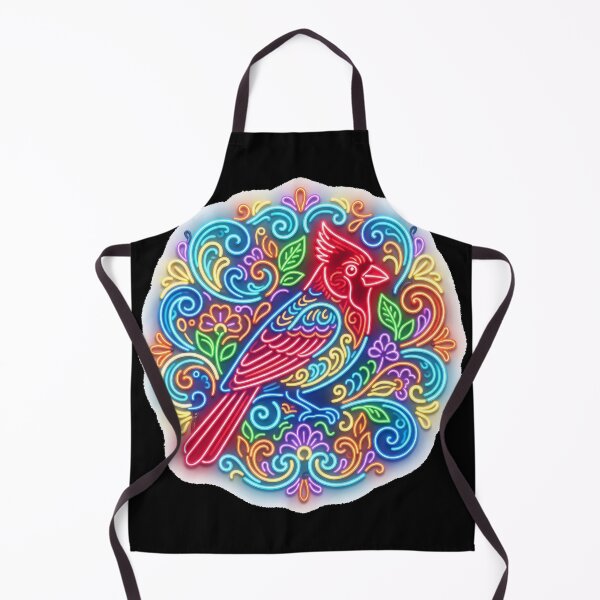 Item preview, Filleted Neon Cardinal – Luminous Song designed and sold by Esencia Argentina.