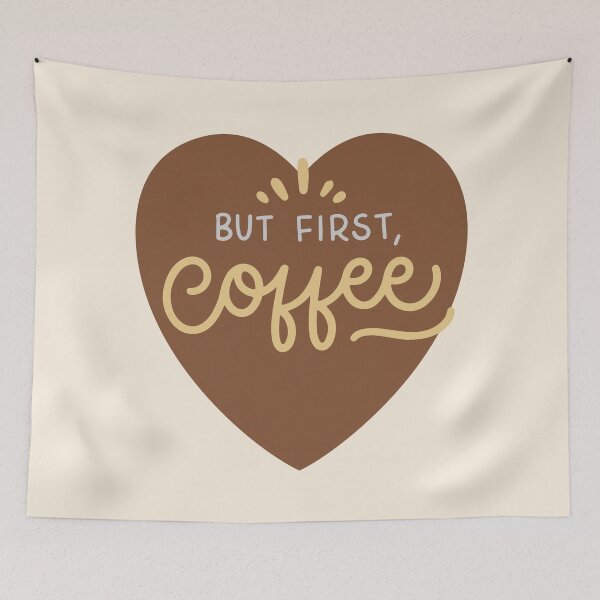 Item preview, but first coffee designed and sold by moonart7lunas.