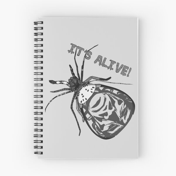 Item preview, Frankenstein's Spider It's Alive Black and White designed and sold by JoyHappySpiders.
