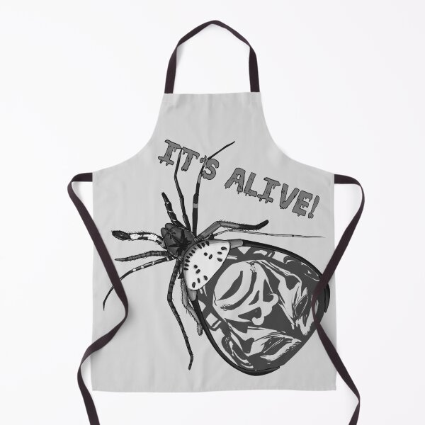 Item preview, Frankenstein's Spider It's Alive Black and White designed and sold by JoyHappySpiders.