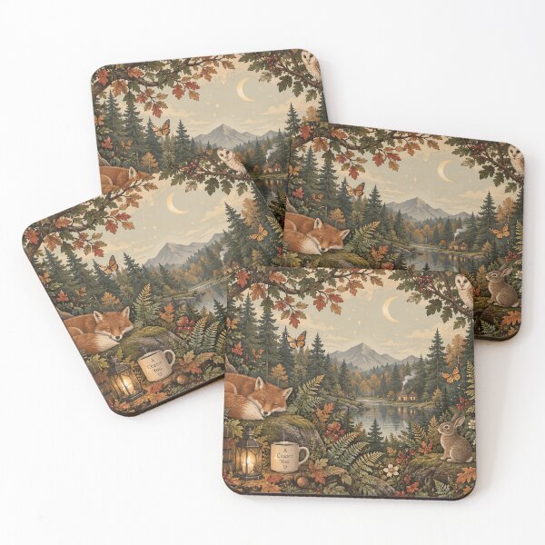 Item preview, Vintage Storybook Forest designed and sold by Glottopia.