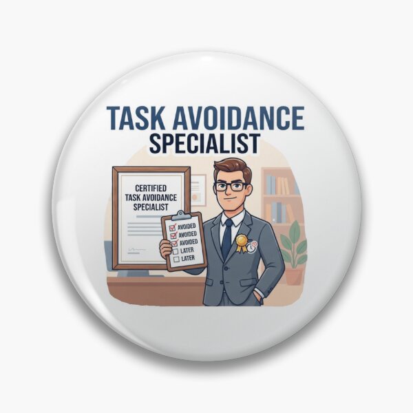 Item preview, Task Avoidance Specialist designed and sold by CleverGoods.