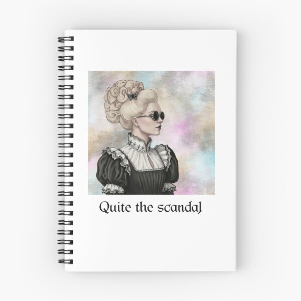 Item preview, Quite the scandal Georgian era Gothic lady vintage modern princess  designed and sold by DoodlingMissy.