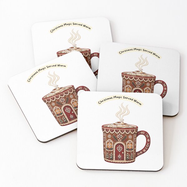 Item preview, Christmas Magic Served Warm, cozy PanaluPrint designed and sold by PanaluPrint .