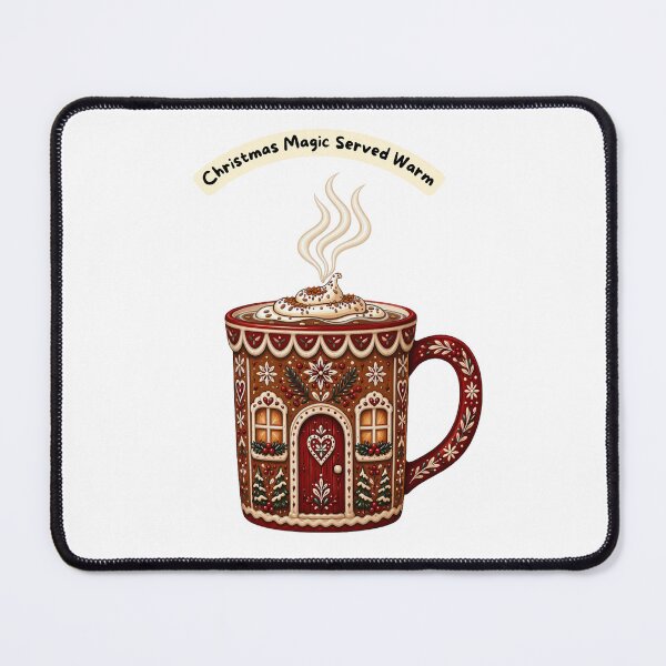 Item preview, Christmas Magic Served Warm, cozy PanaluPrint designed and sold by PanaluPrint .