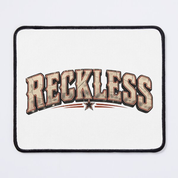 Item preview, Reckless Distressed Streetwear Text designed and sold by Inkworksbyshery.