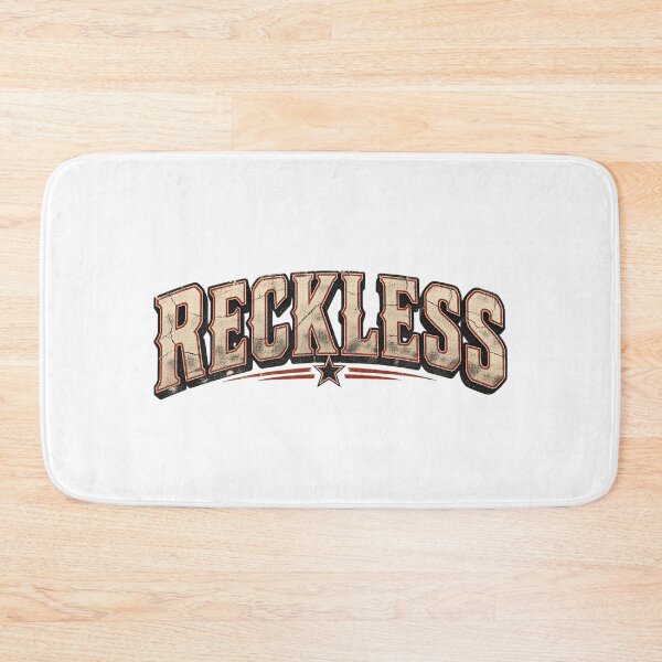 Item preview, Reckless Distressed Streetwear Text designed and sold by Inkworksbyshery.