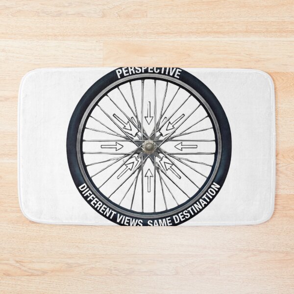 Item preview, Perspective bicycle tire different views  designed and sold by FINERpRINT.