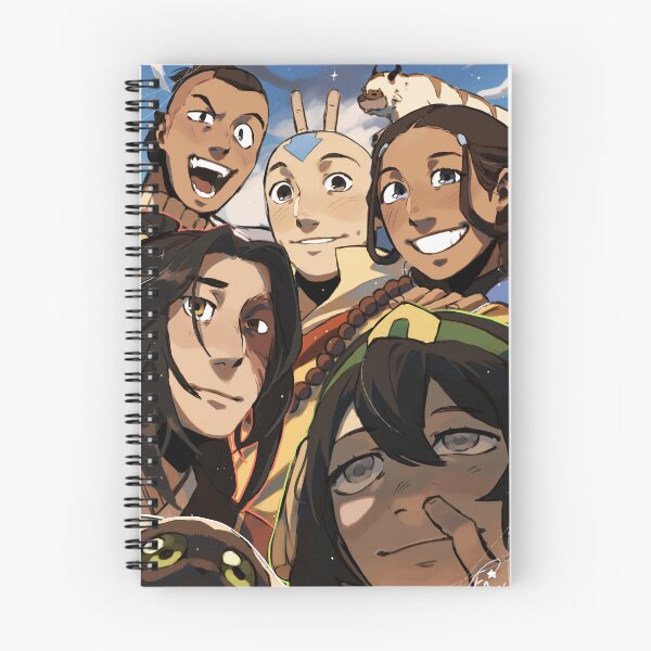 Item preview, The Gaang's all here - The Legend of Aang - Avatar the last Airbender designed and sold by Paintedlight1.