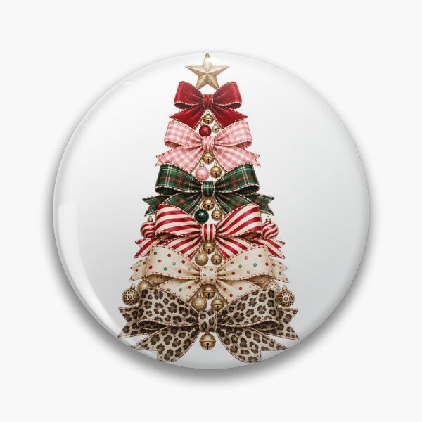 Item preview, Christmas tree bows bells designed and sold by Uniquememorable.