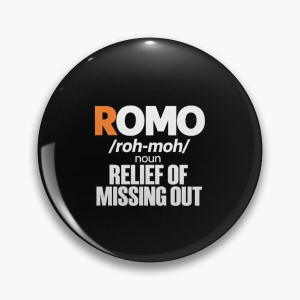 Item preview, ROMO Typography for Relief of Missing Out designed and sold by elderberry.