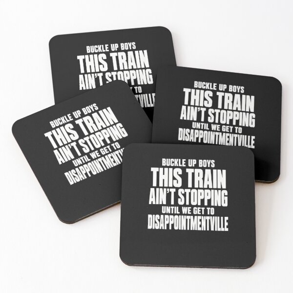 Item preview, Funny Train Ain’t Stopping Until We Get To Disappointment Art designed and sold by elderberry.