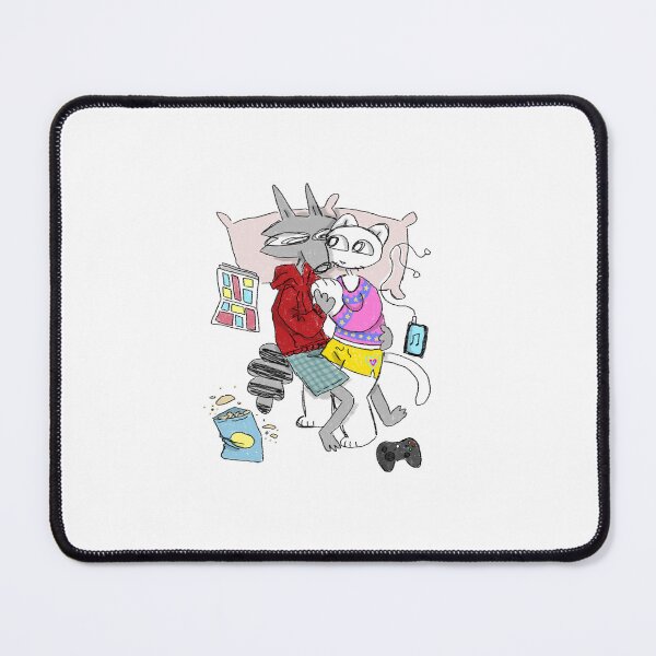 Item preview, Billie and Mittens Chilling designed and sold by alexcreatesart.