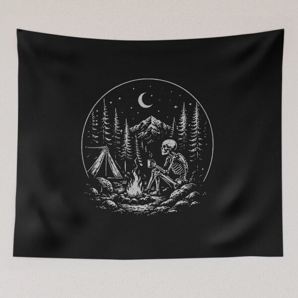 Item preview, Skeleton Coffee Camp designed and sold by Anugrah januar.