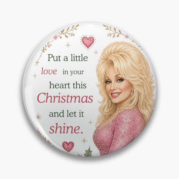 Item preview, Dolly: Put a little love in your heart this Christmas and let it shine  designed and sold by PlumNearly.