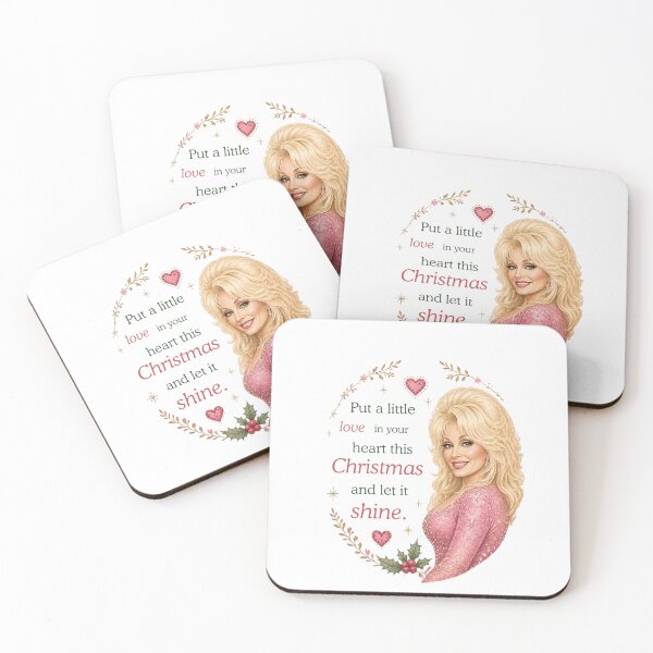 Item preview, Dolly: Put a little love in your heart this Christmas and let it shine  designed and sold by PlumNearly.