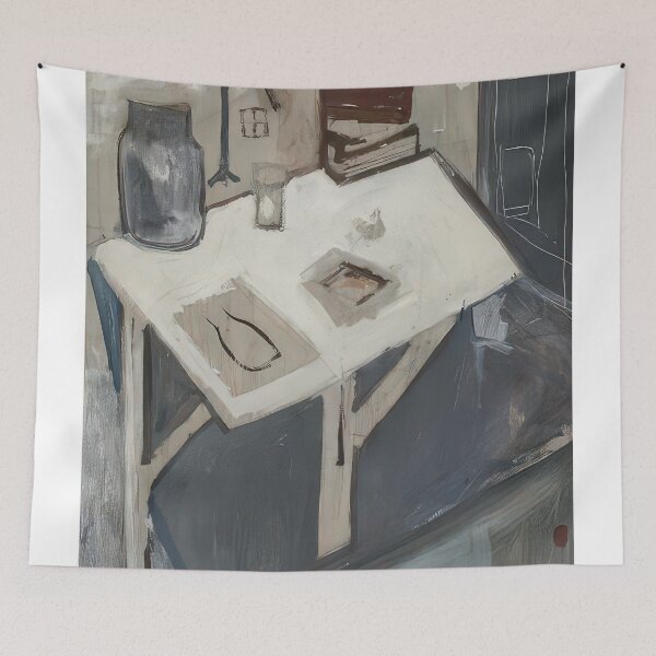 Item preview, Still Life Blue - 1932 designed and sold by NeonCanvasDream.