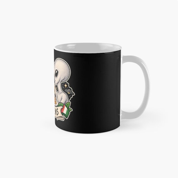 Item preview, Italiens - Funny Alien Spaghetti Pasta Pun designed and sold by DogLord.