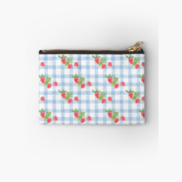 Item preview, Strawberry Gingham Pattern designed and sold by EeshaArshad.