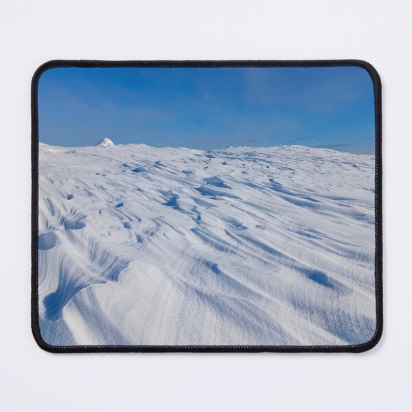 Item preview, Wind-Sculpted Snow Dunes in Paanajärvi Wilderness designed and sold by Levorr.