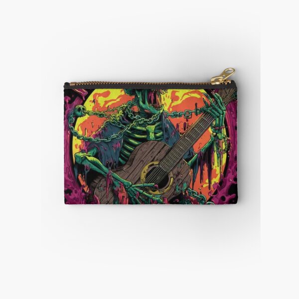 Item preview, Music Mosaic Zombie Guitarist | Undead Skeleton Rocker Graphic designed and sold by TOCOCLAWS.
