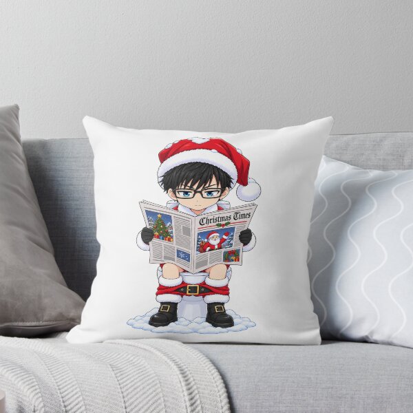 Item preview, Yukio Okumura Blue Exorcist Christmas Toilet Newspaper Humor designed and sold by mildaclairmo.