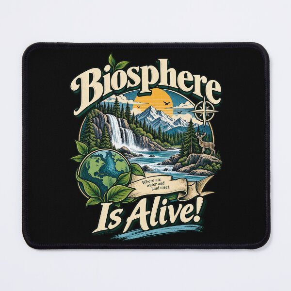 Item preview, Biosphere Earth Nature Where Air Water Land Meet designed and sold by choudane.